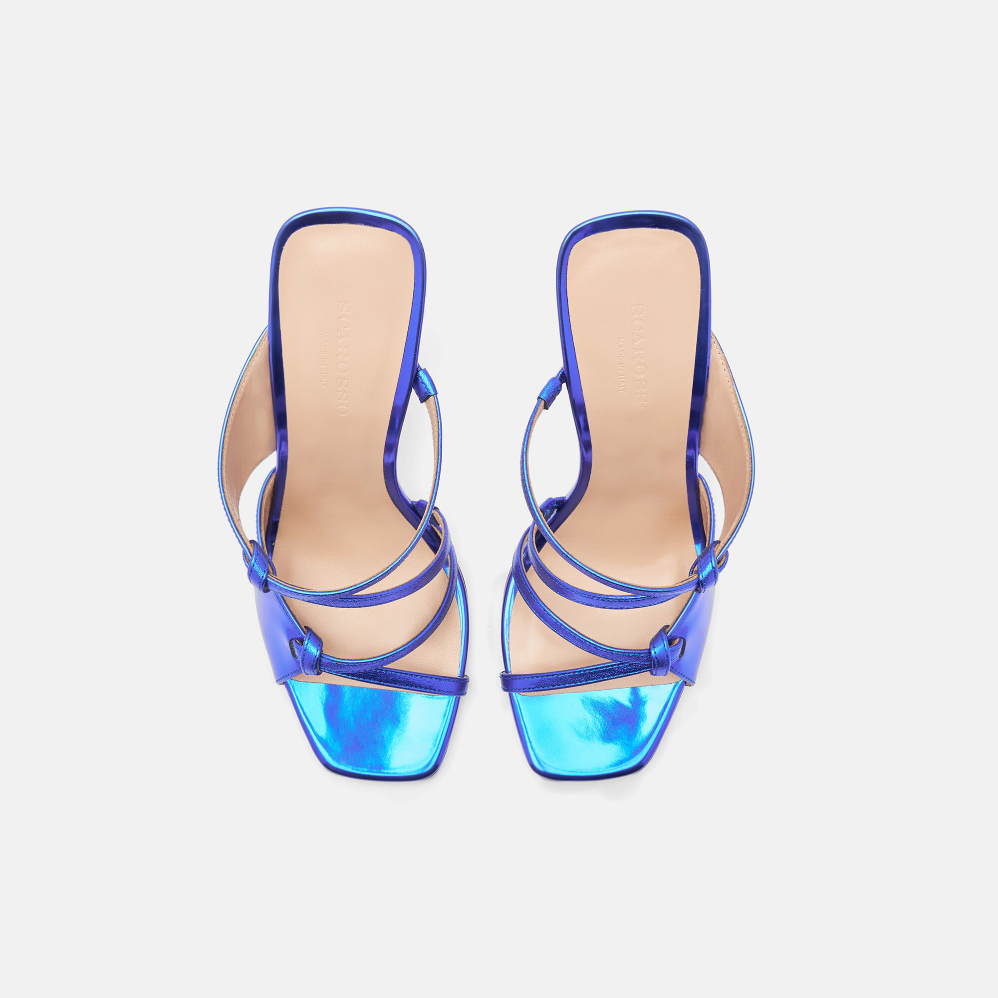 Scarosso Zoe Blu Blu - Metallizzato ZOESAND