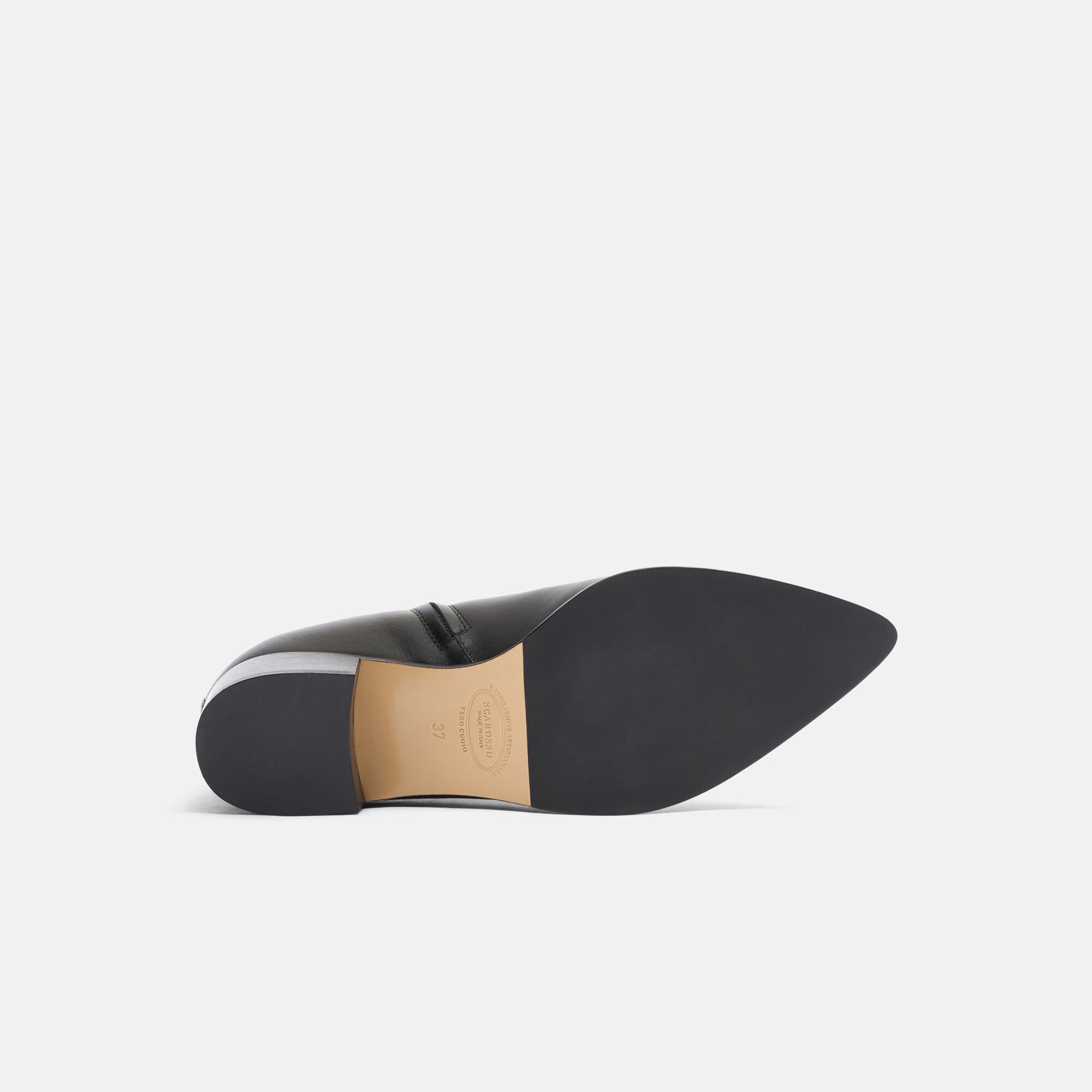 Scarosso Alba Black Black - Calf ALBABOOT