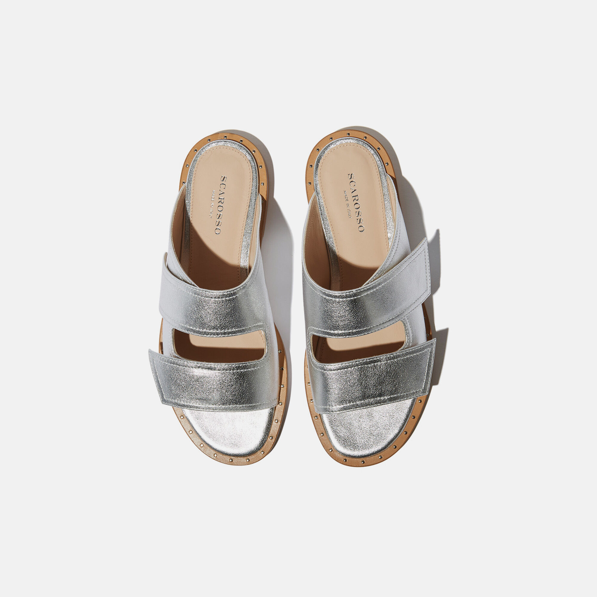 Scarosso Karen Silver Silver - Calf KARENSAND