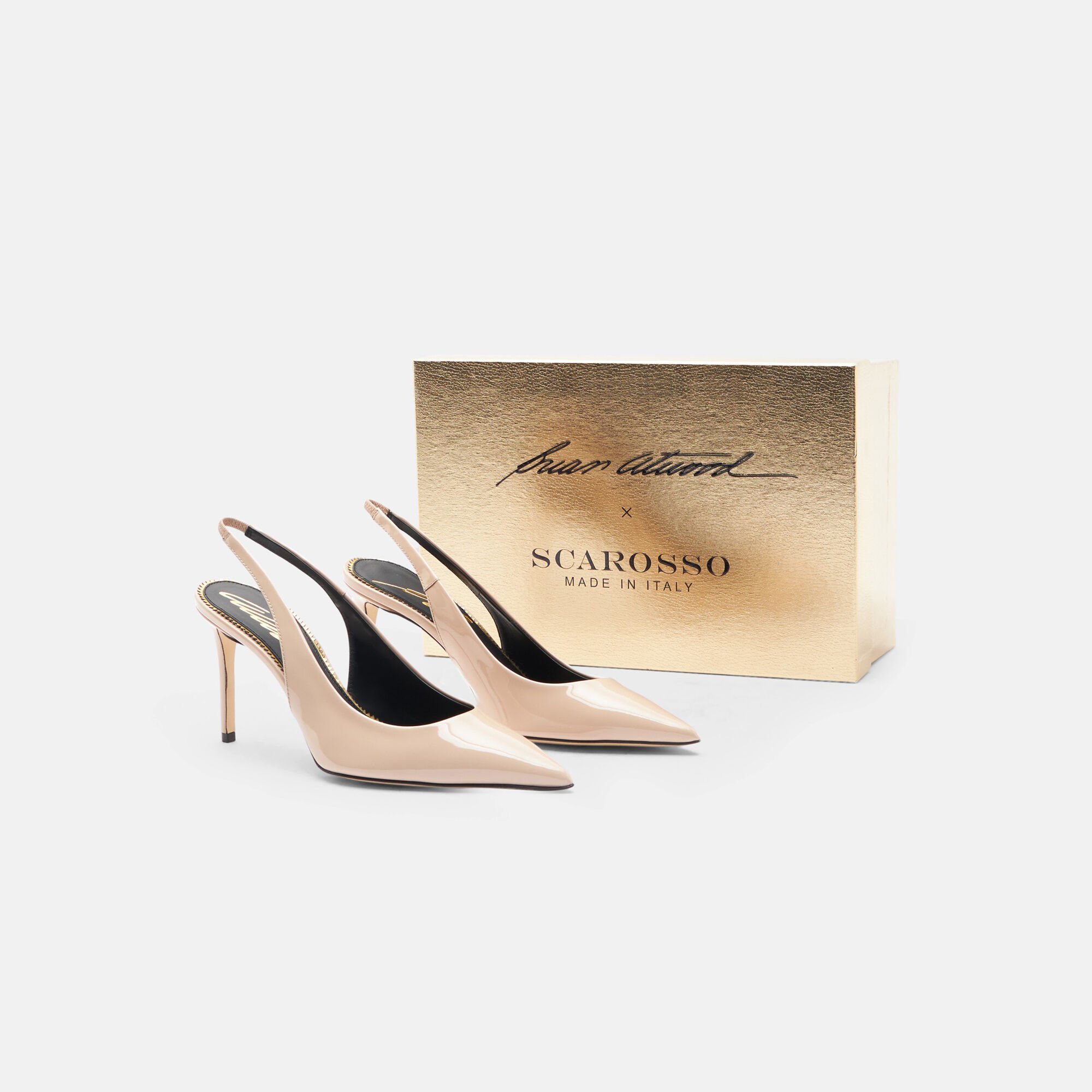 Scarosso Sutton Nude Patent Nude - Patent SUTTONPUMP