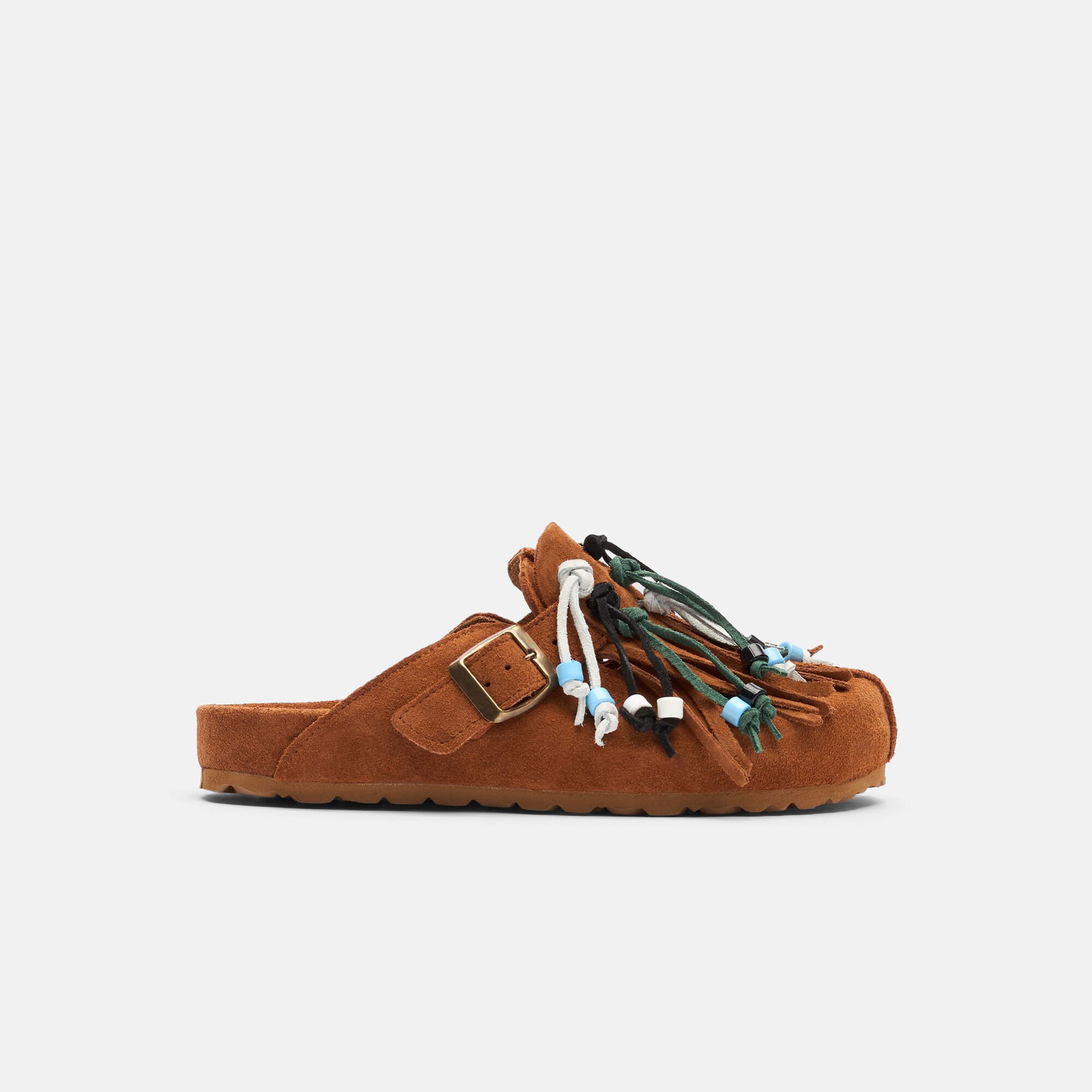 Scarosso Geo Desert Tan - Suede GEOMULE