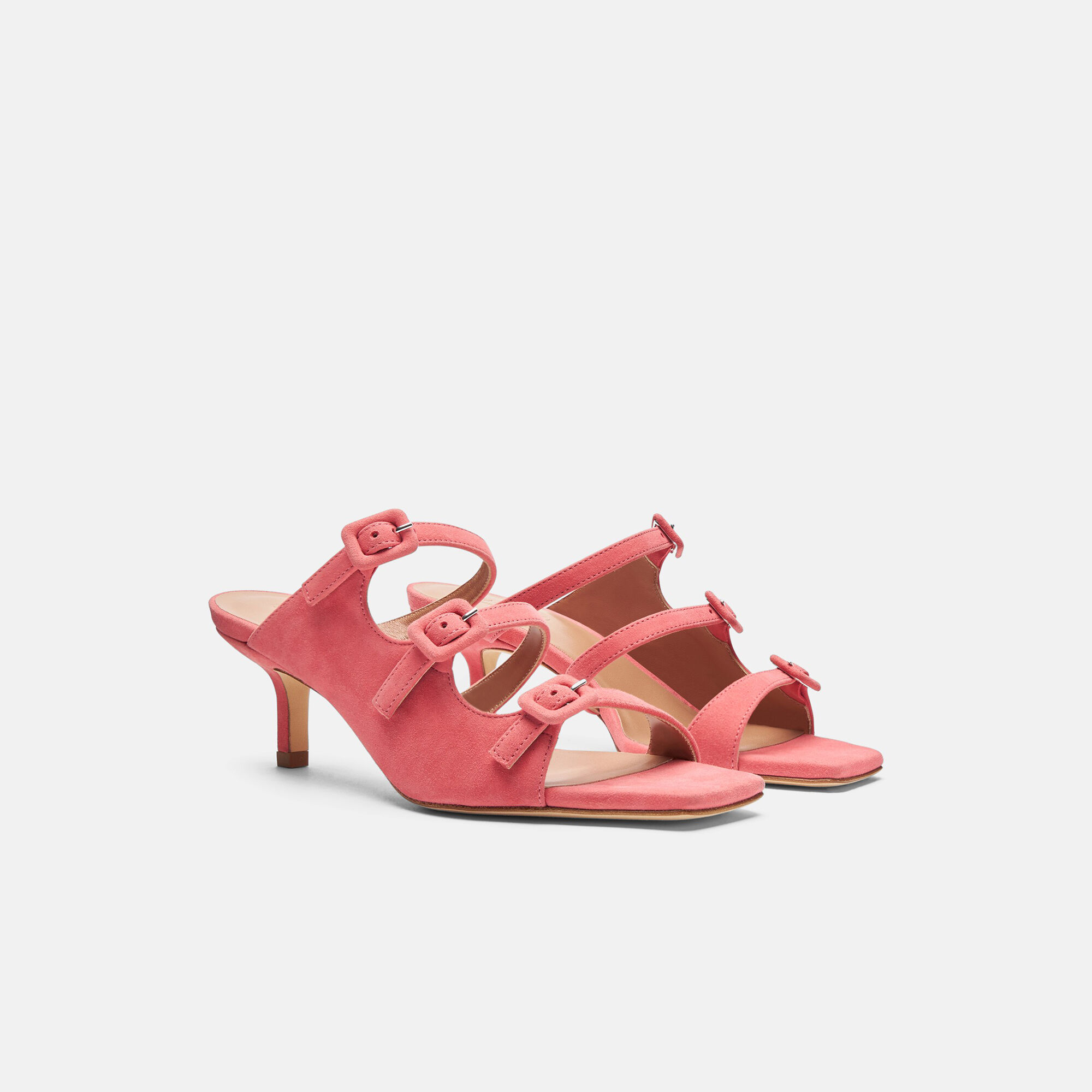 Scarosso Manuela Pink Suede Pink - Suede MANUELASAND