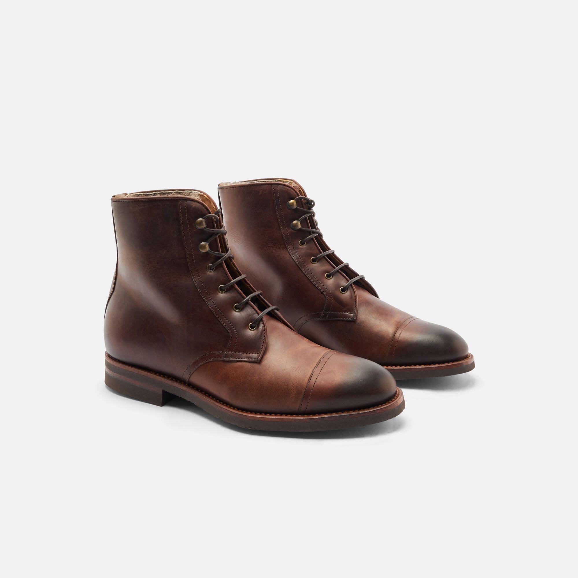 Scarosso Paolo Caramel Lux Brown - Calf PAOLOBOOT