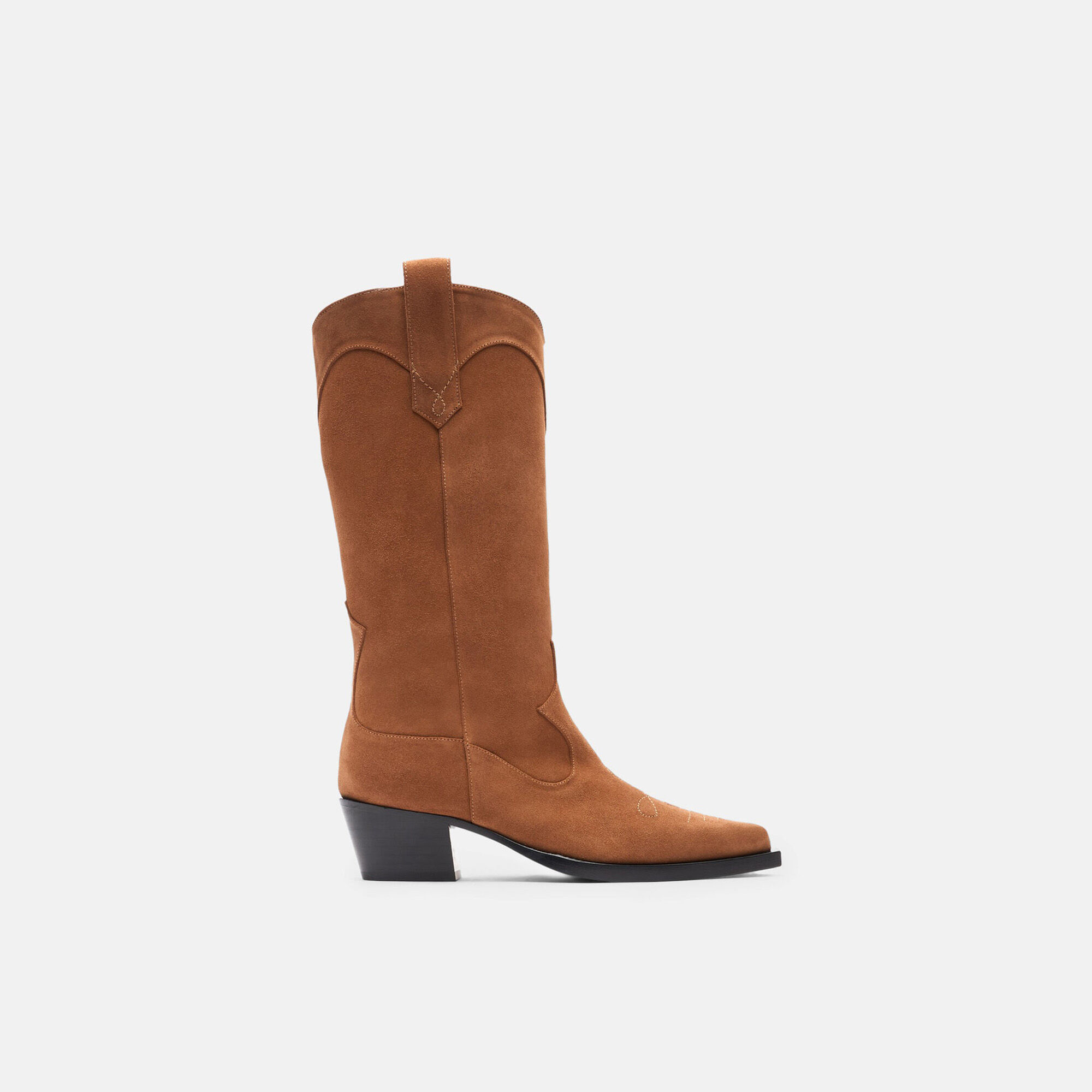 Scarosso Dolly Tan Suede Tan - Suede DOLLYBOOT