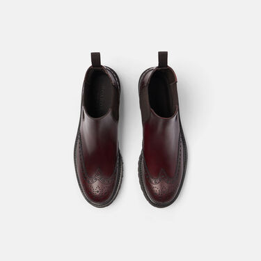 Scarosso Poppy Burgundy Burgundy - calf POPPYCHEL