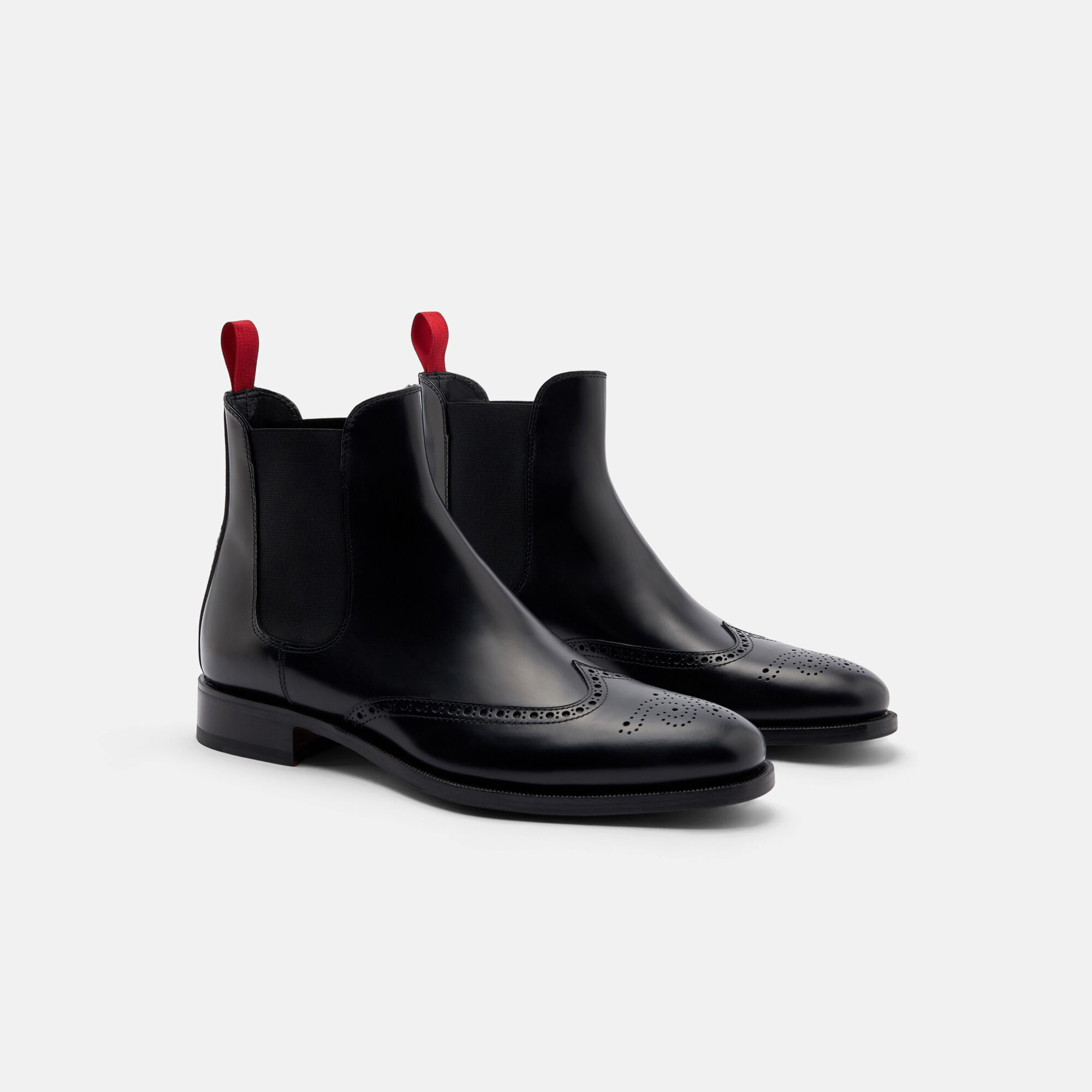 Scarosso Dario Black Black Calf DARIOCHEL