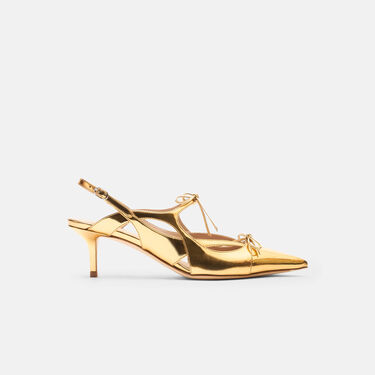 Scarosso Bling Metall - Gold BLAZINGPUMP