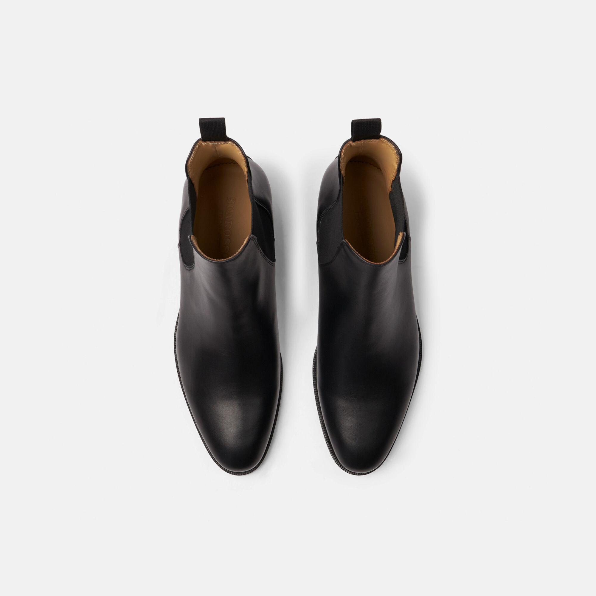 Scarosso Giancarlo Black Black Calf GIANCARLOCHEL