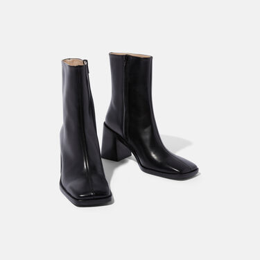 Scarosso Tara Black Black - Calf TARABOOT