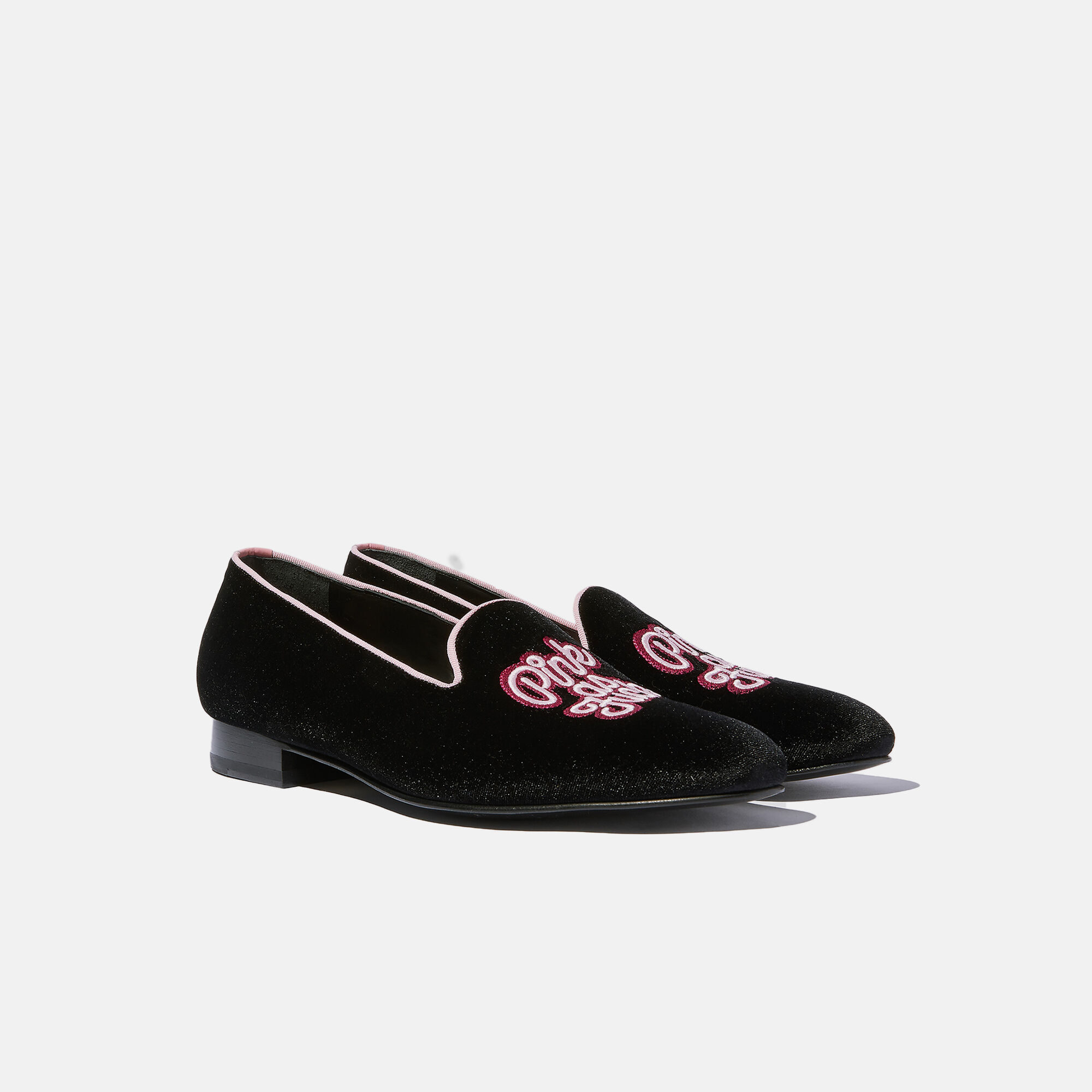 Scarosso Nolita Black Velvet Black - Velvet NOLITASLIP