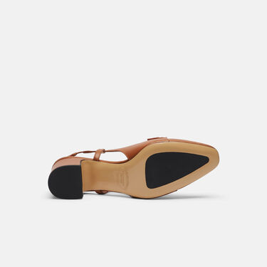 Scarosso Bianca Cognac Cognac - Calf BIANCAPUMP