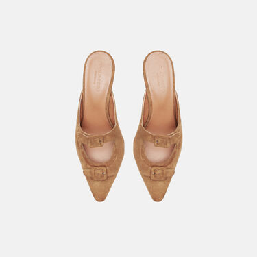 Scarosso Liz Tan Suede Tan - Suede LIZMULE