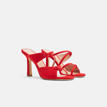 Scarosso Zoe Red Suede Red - Suede ZOESAND