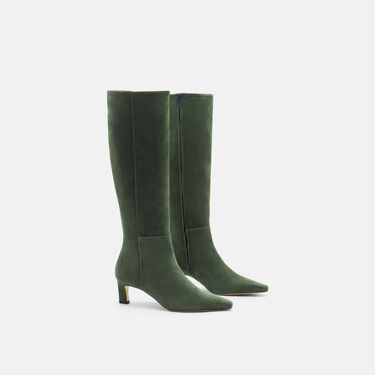 Scarosso Kira Green Suede Green - Suede KIRABOOT