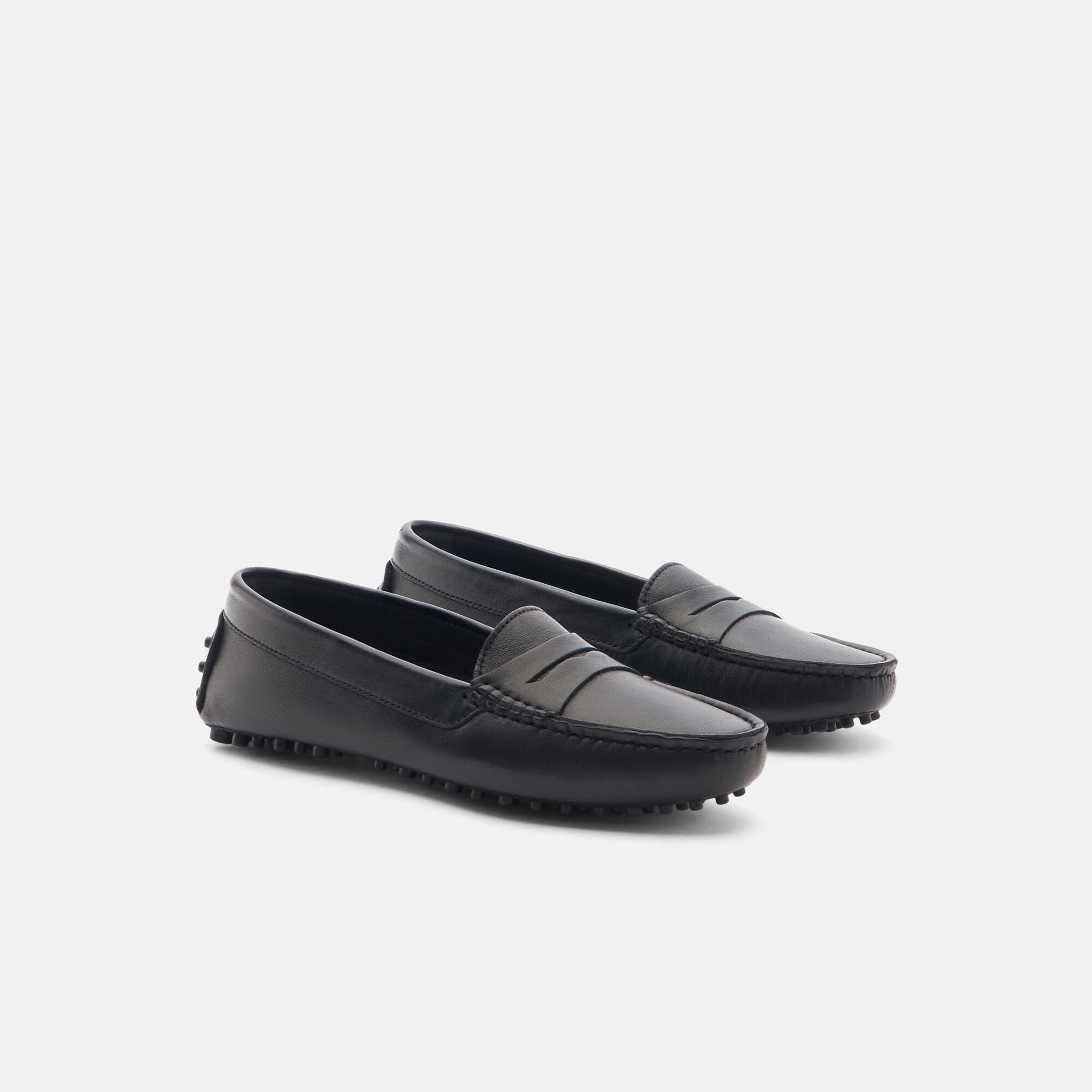 Scarosso Ashley Black Black - Calf ASHLEYDRIV