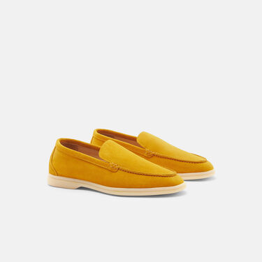 Scarosso Ludovica Ochre Suede Yellow - Suede LUDOVICALOAF