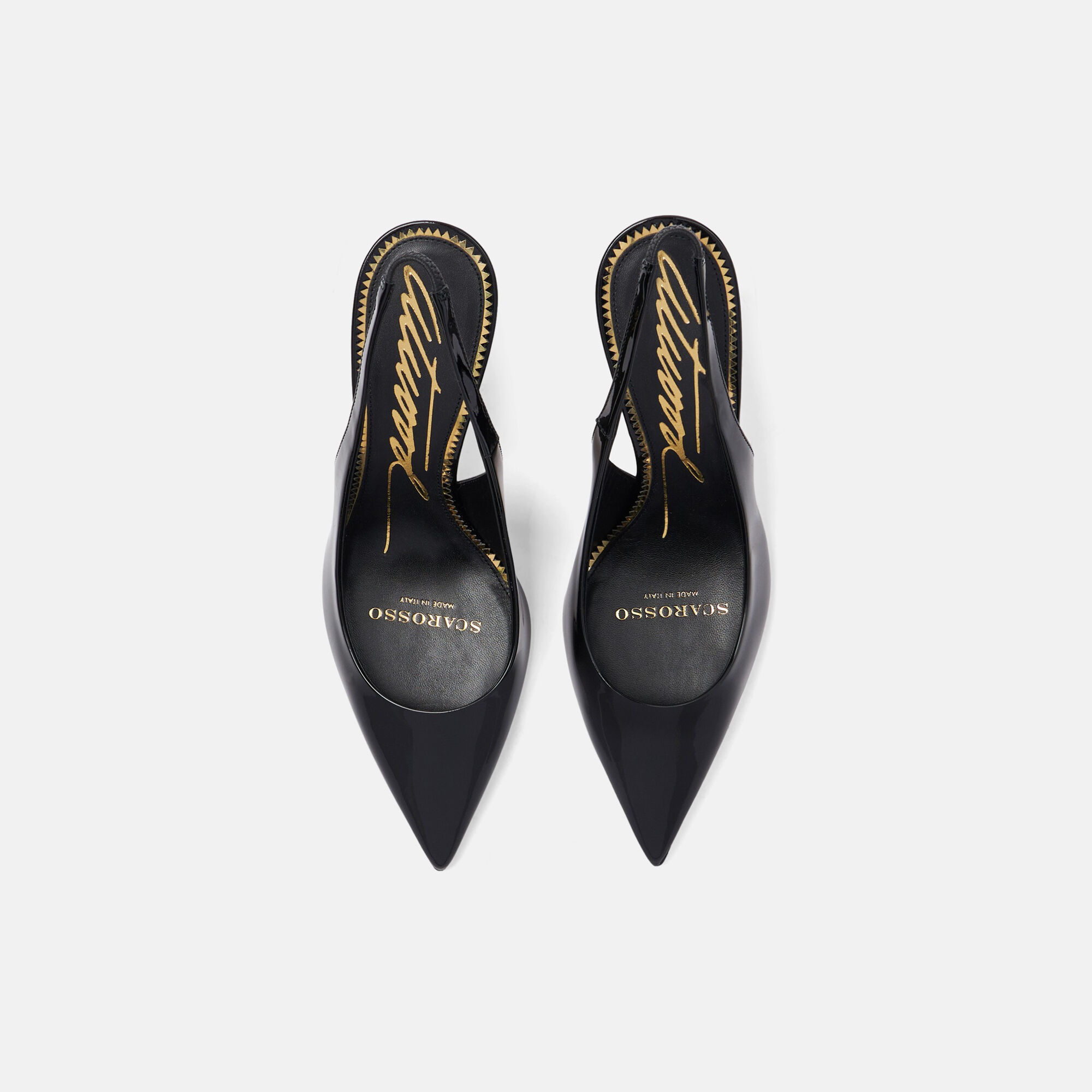 Scarosso Sutton Black Patent Black - Patent SUTTONPUMP