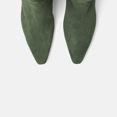 Scarosso Kira Green Suede Green - Suede KIRABOOT