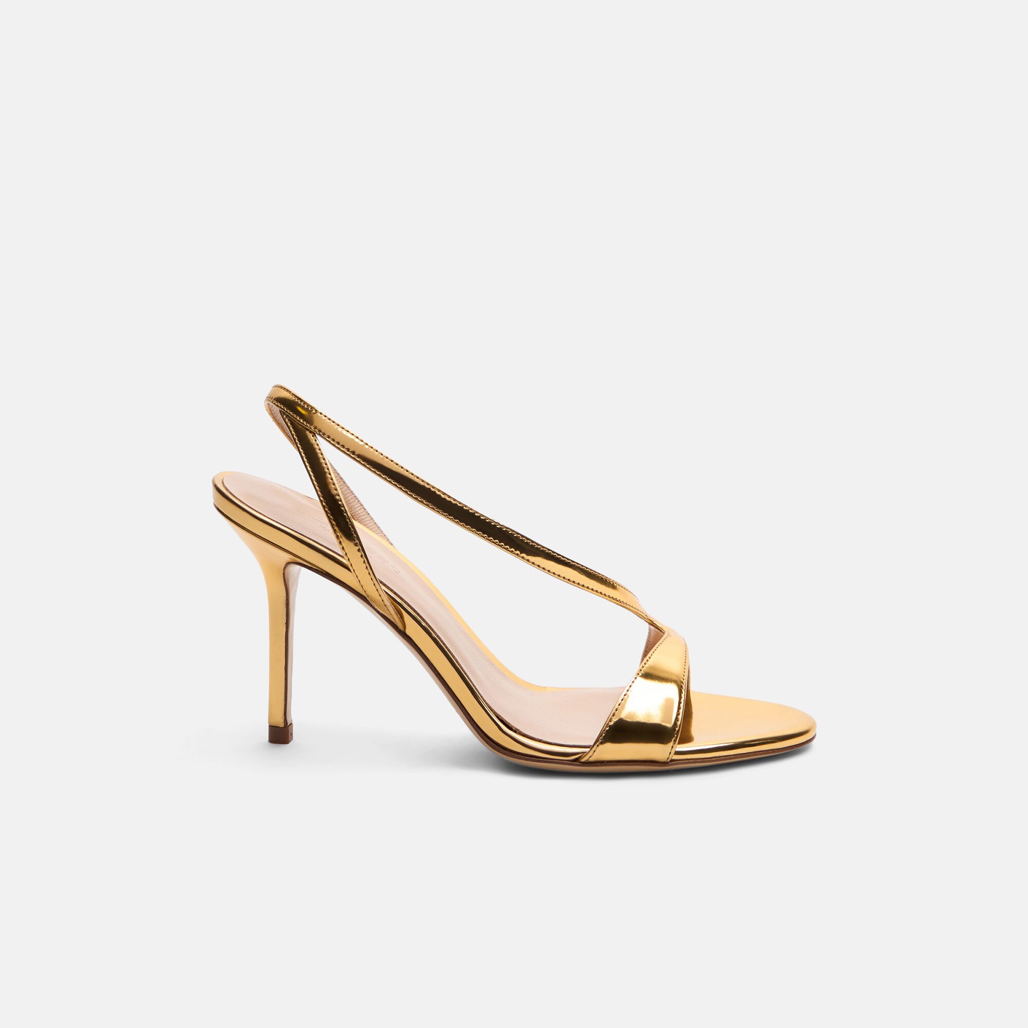 Scarosso Paula Gold Gold - Metal PAULASAND