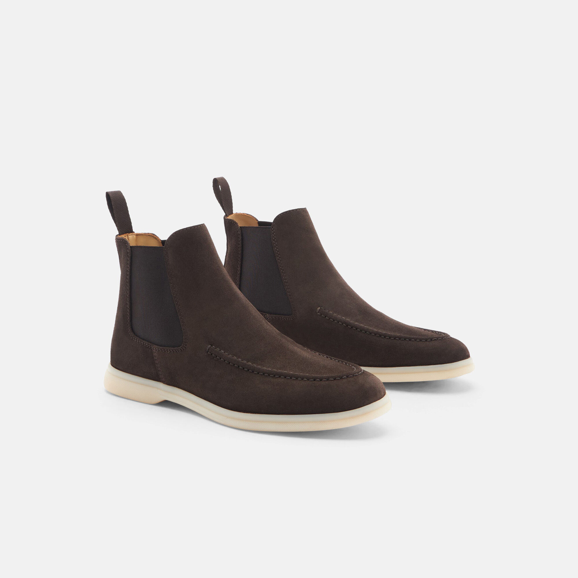 Scarosso Eugenia Dark Brown Suede Brown - Suede Leather EUGENIACHEL