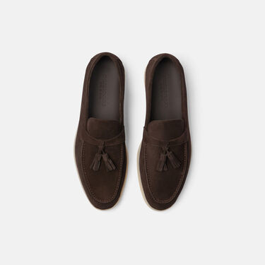 Scarosso Leandro Brown Suede Dark Brown - Suede LEANDROLOAF