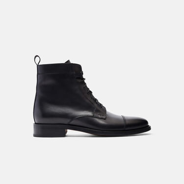 Scarosso Totò Black Black Calf TOTOBOOT