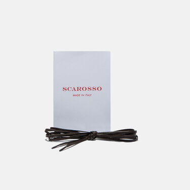 Scarosso Laccio Marrone Piatto Marrone SHOELACE