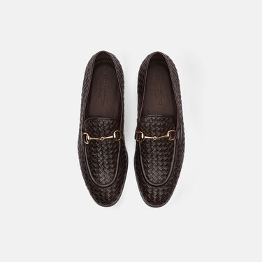 Scarosso Alessandro Brown Woven Brown - Calf ALESSANDROLOAF