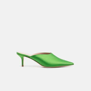 Scarosso Laura Green Green - Silk LAURAMULE