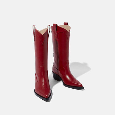 Scarosso Dolly Red Red - Calf DOLLYBOOT