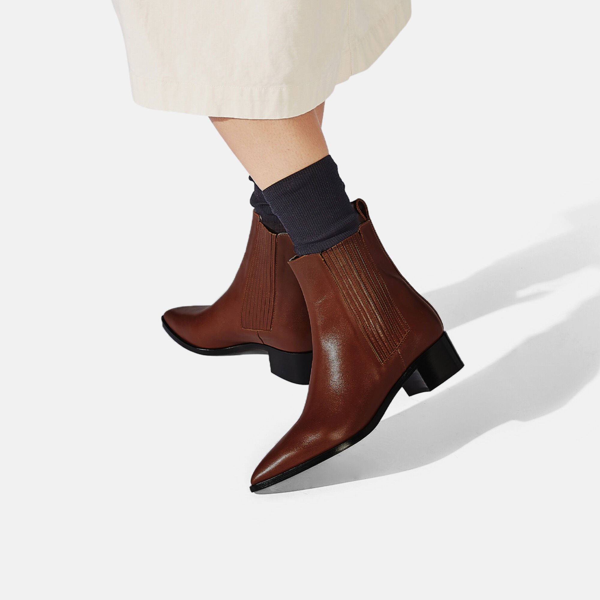 Scarosso Olivia Chestnut Chestnut - Calf OLIVIACHEL