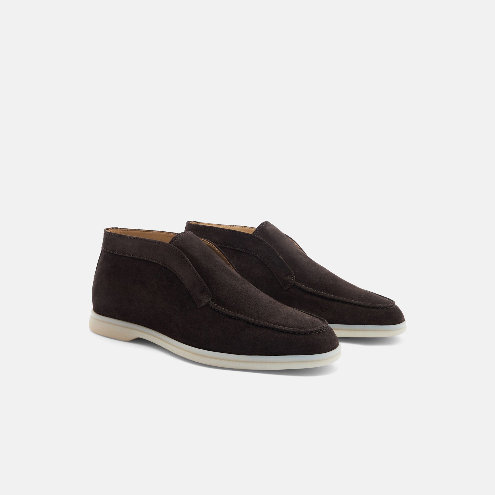 Scarosso Leonardo Brown Suede Brown - Suede LEONARDOANKL