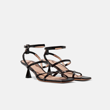 Scarosso Sally Black Black - Calf SALLYSAND