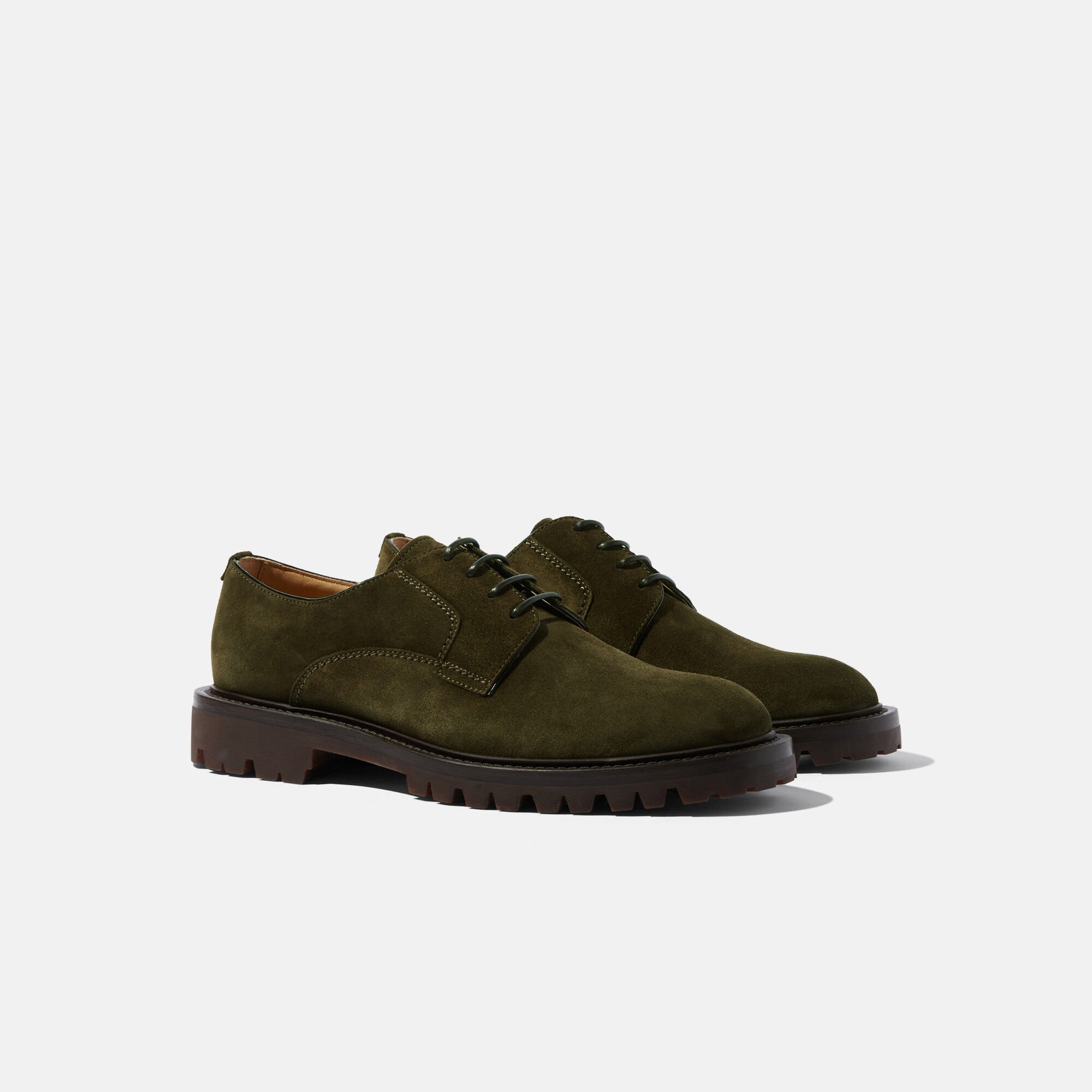 Scarosso Wooster III Green Suede Green - Suede WOOSTERIIIDERB