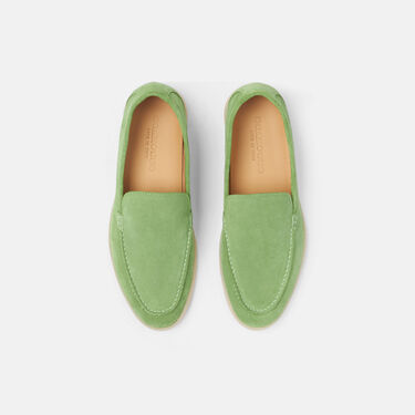 Scarosso Ludovica Light Green Suede Light Green - Suede LUDOVICALOAF