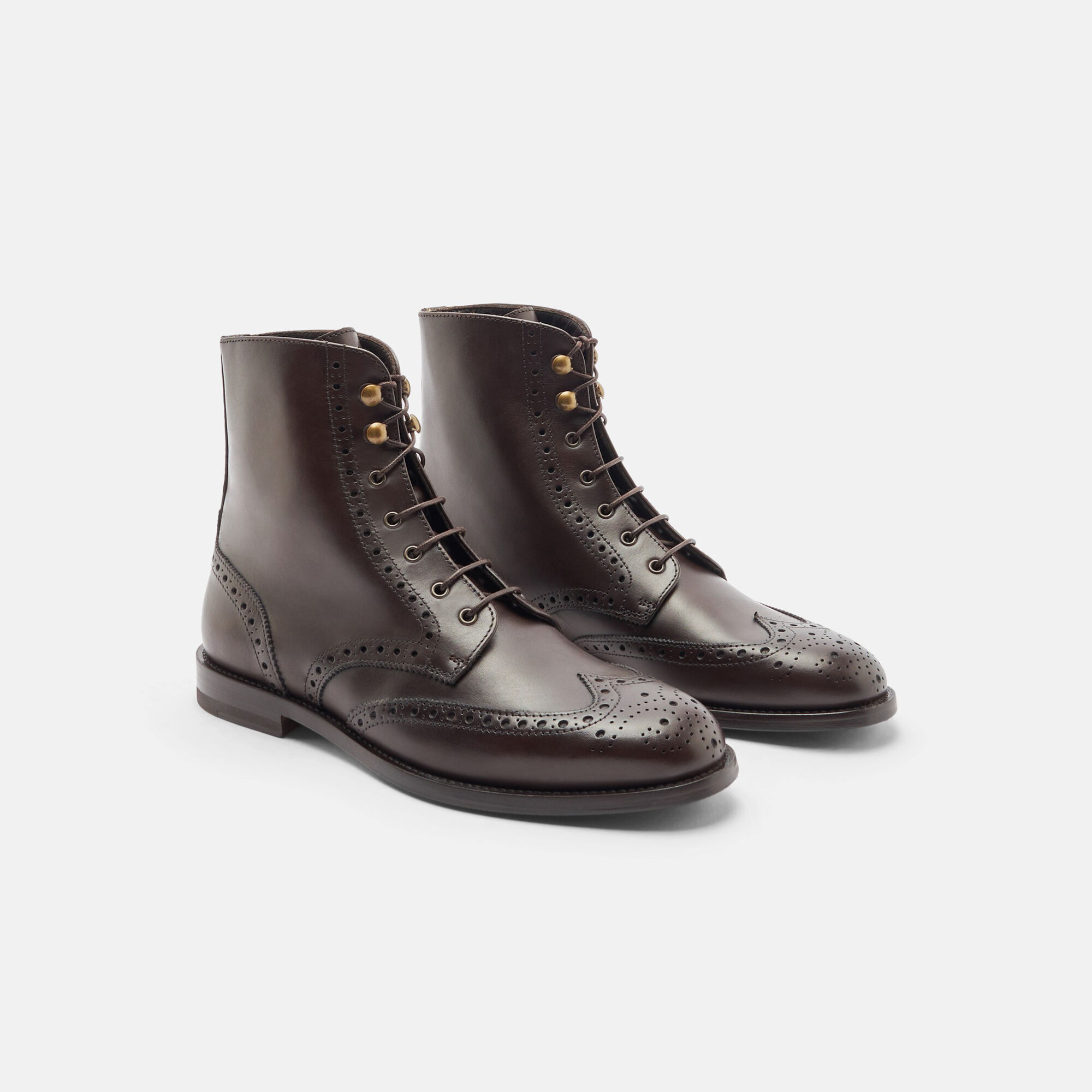 Scarosso Stefania Brown Dark Brown - Calf STEFANIABOOT