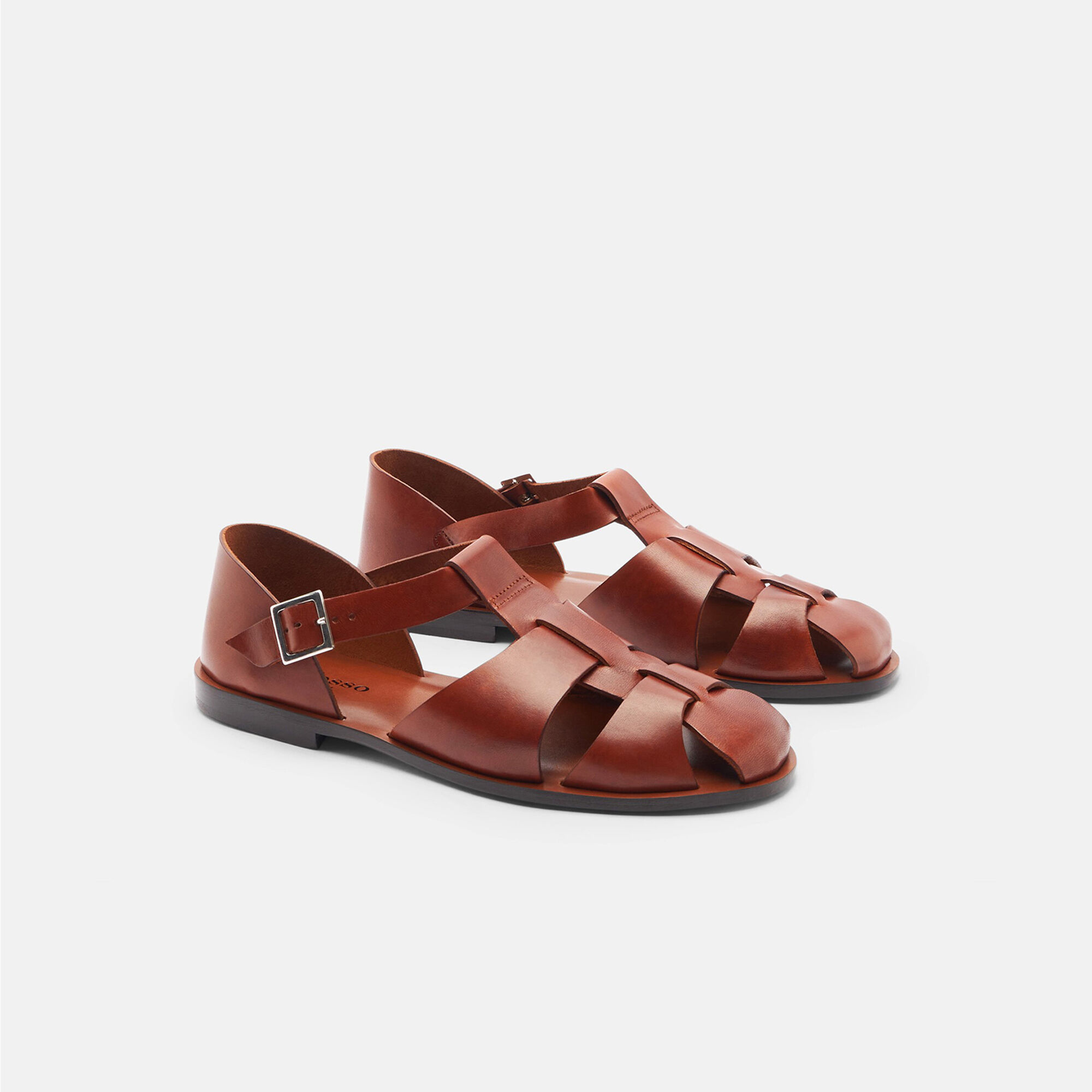 Scarosso Apollo Cognac Cognac - Calf APOLLOSAND