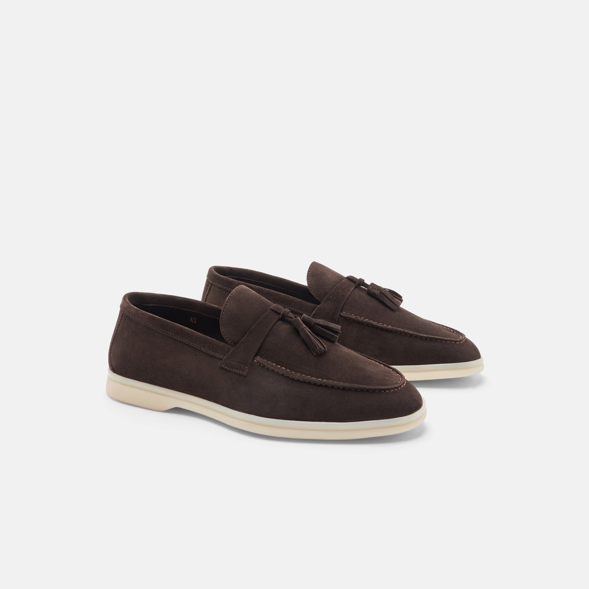 Scarosso Leandro Brown Suede Dark Brown - Suede LEANDROLOAF