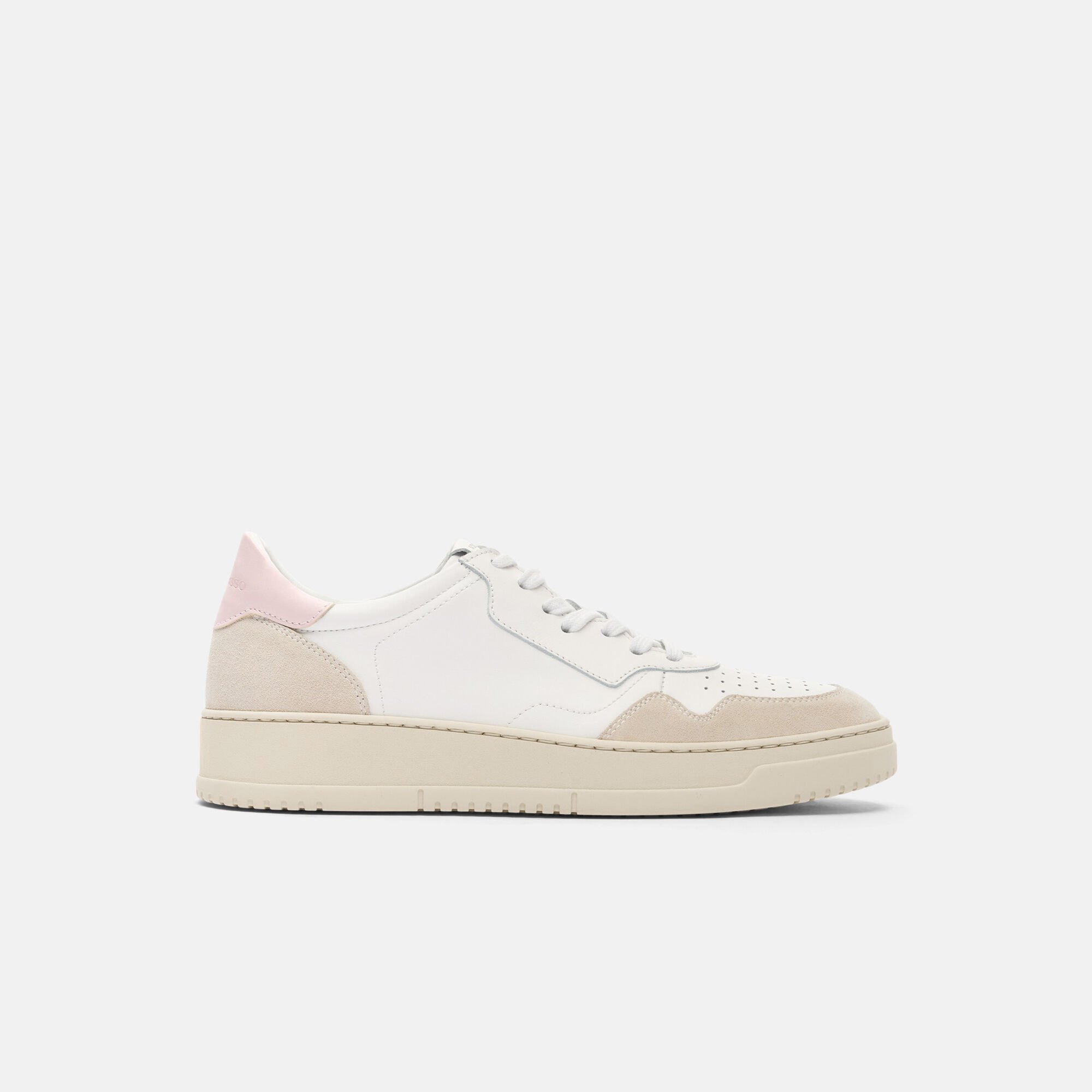 Scarosso Alexia Pink Edit White/Pink - Calf ALEXIASNEA