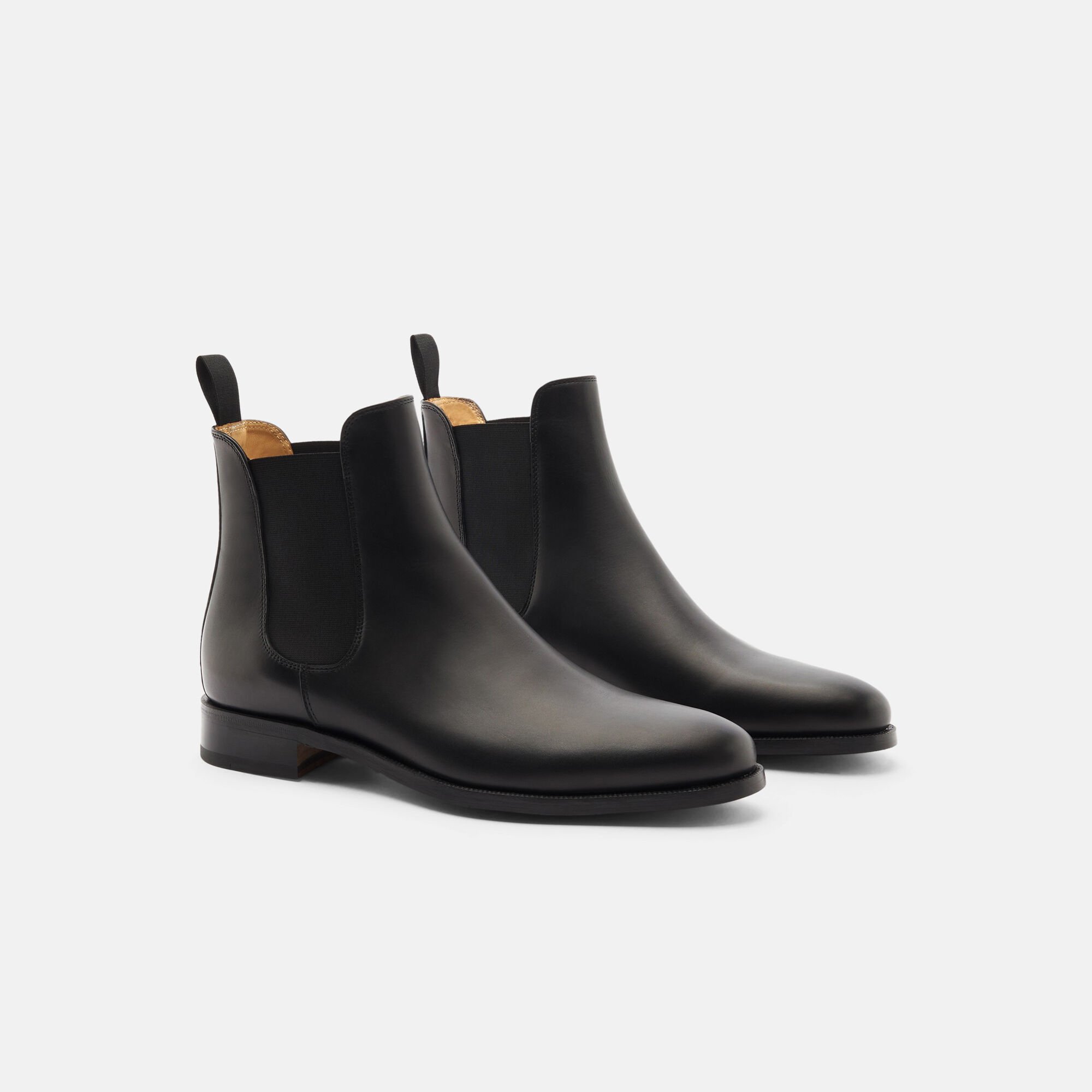 Scarosso Giancarlo Black Black Calf GIANCARLOCHEL