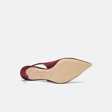 Scarosso Sutton Burgundy Suede Burgundy - Suede SUTTONPUMP