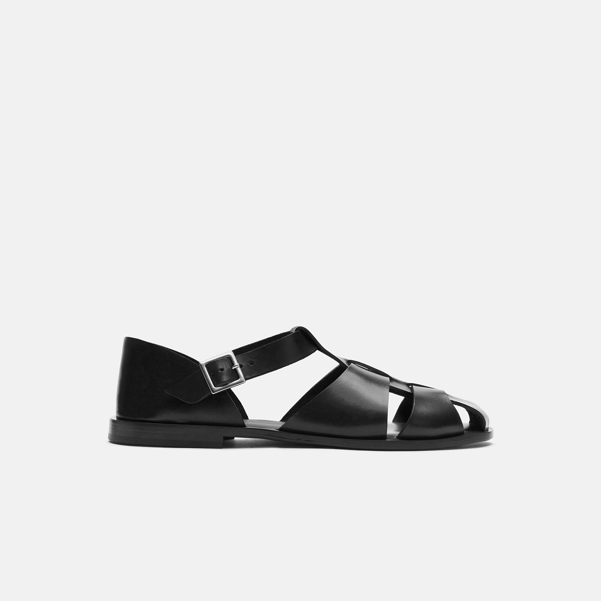 Scarosso Apollo Black Black - Calf APOLLOSAND