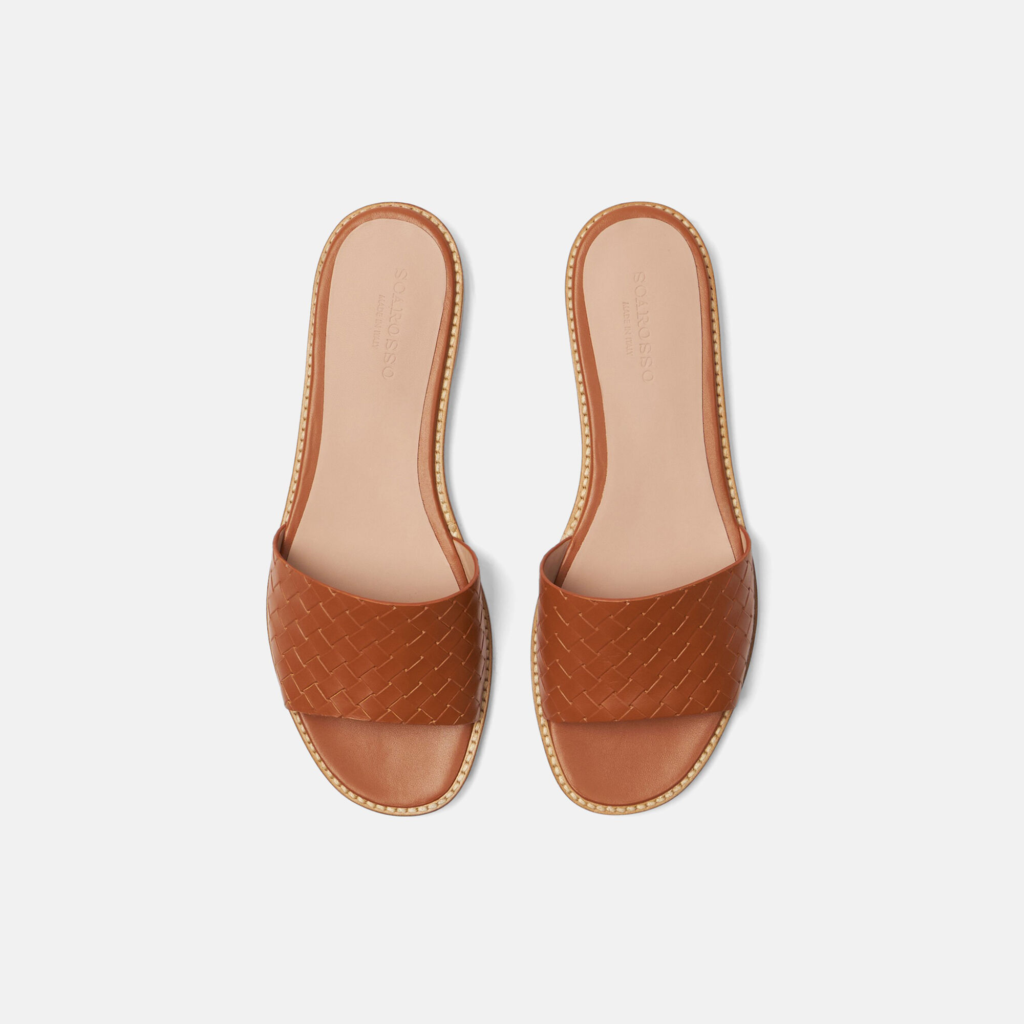 Scarosso Federica Cognac Cognac - Calf FEDERICASAND