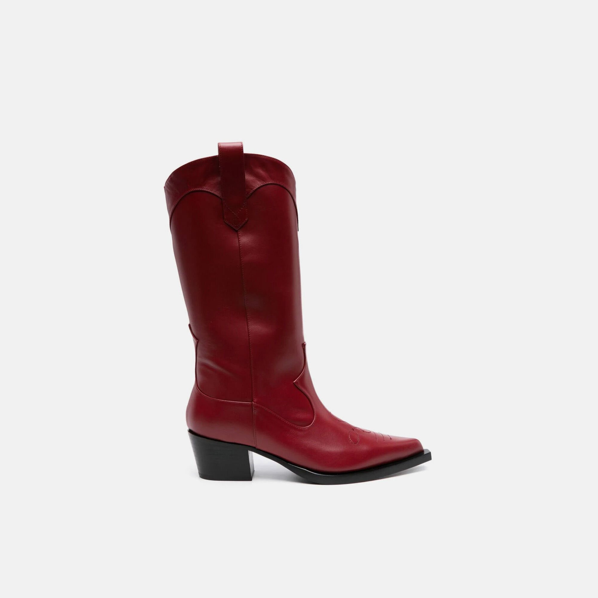 Scarosso Dolly Red Red - Calf DOLLYBOOT