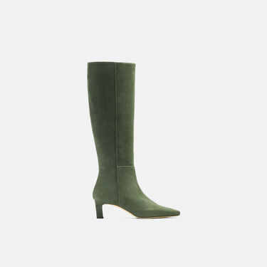 Scarosso Kira Green Suede Green - Suede KIRABOOT