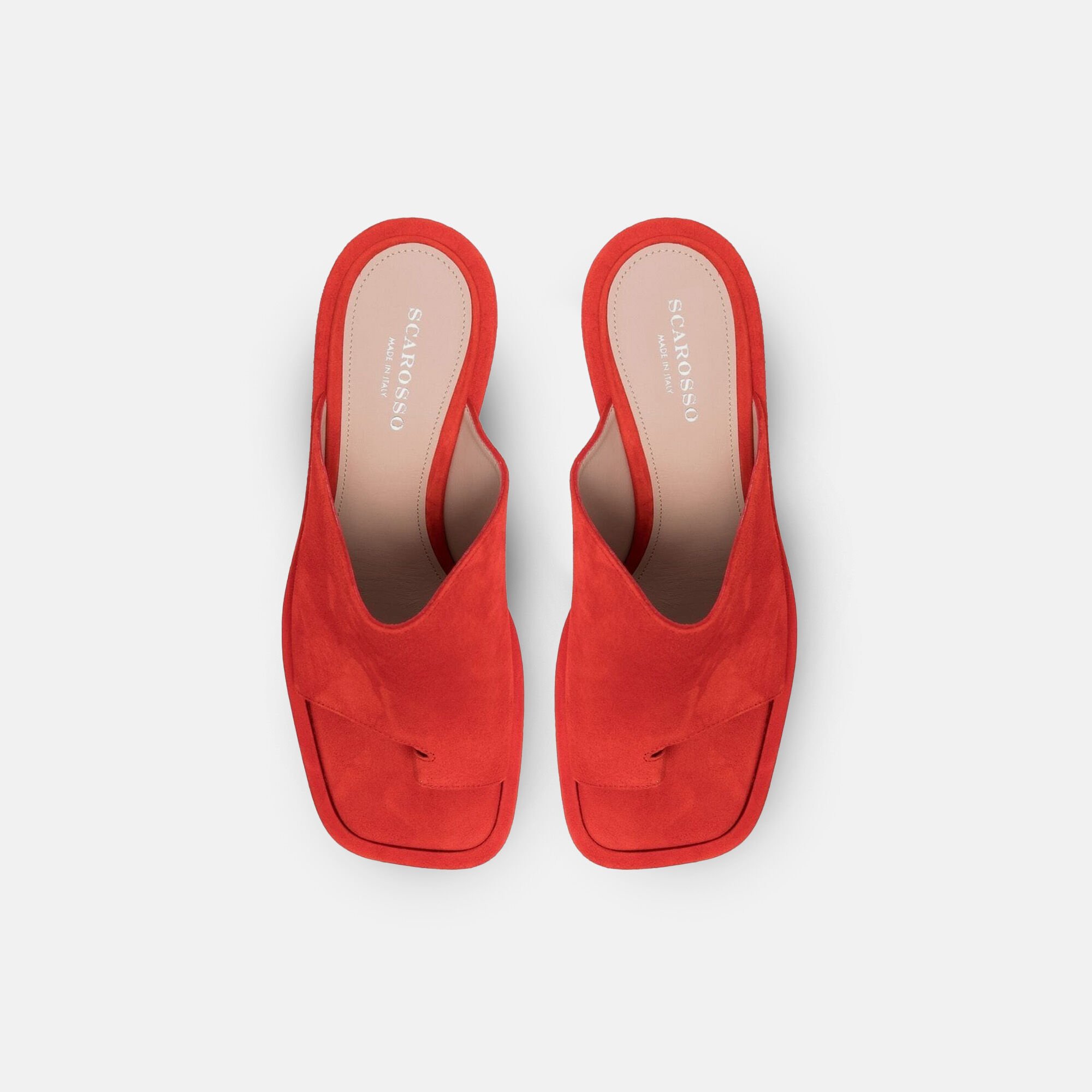 Scarosso Gwen Red Suede Red - Suede GWENSAND