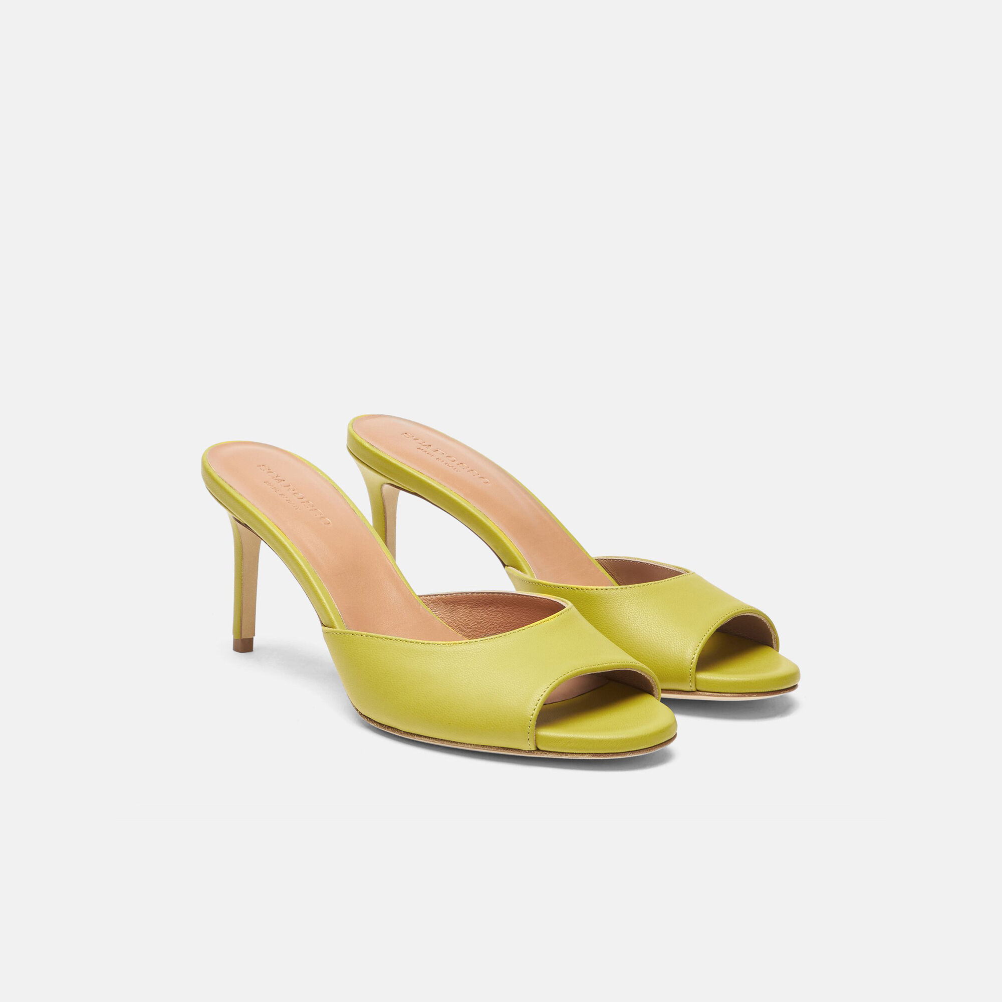 Scarosso Lohan Lime Lime - Calf LOHANMULE