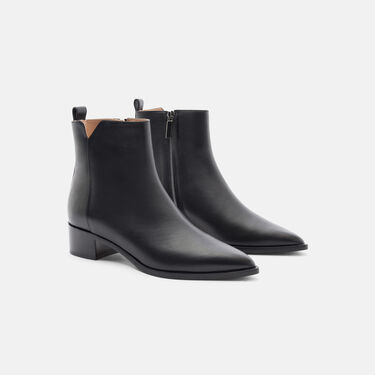 Scarosso Alba Black Black - Calf ALBABOOT