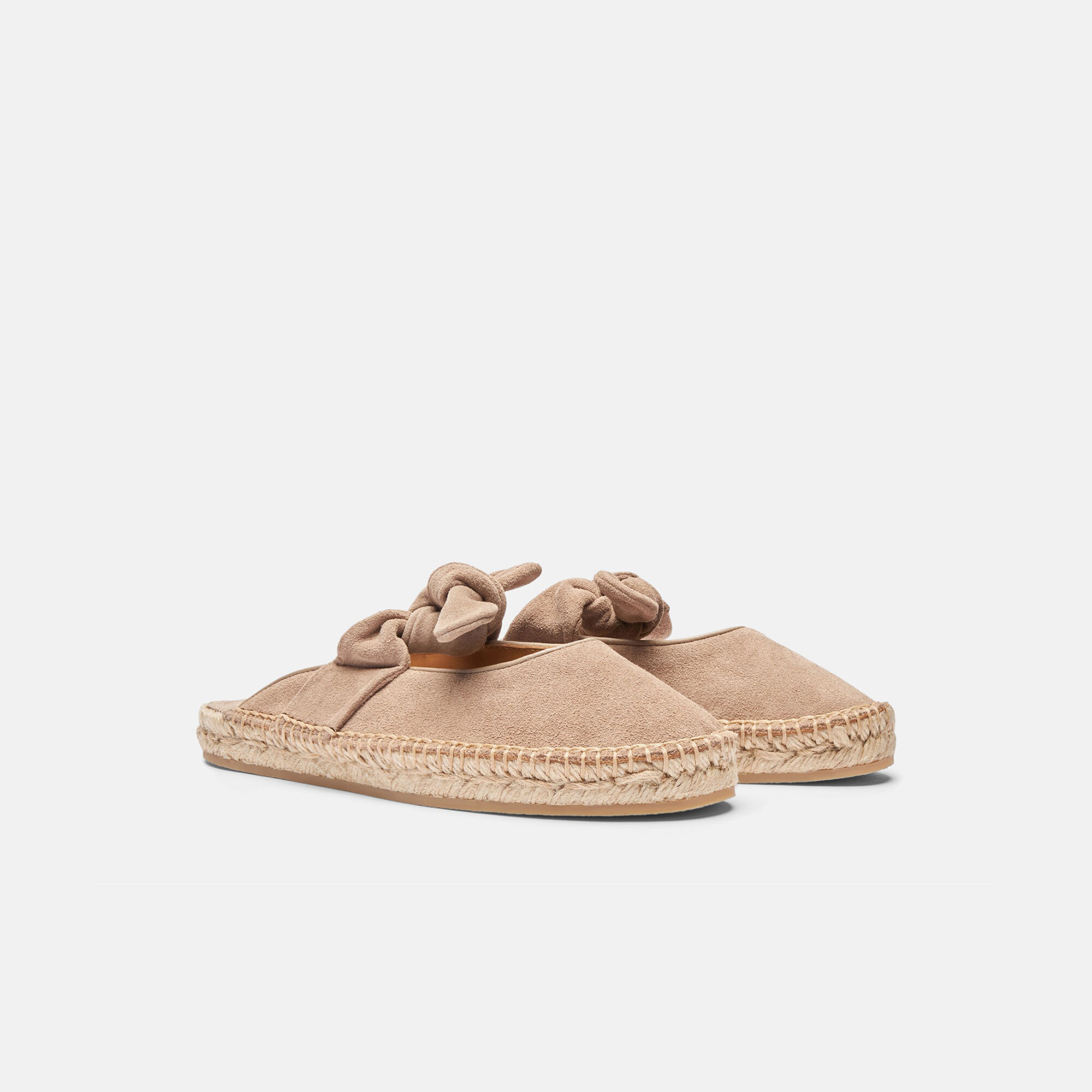 Scarosso Pina Beige Veloursleder Beige - Veloursleder PINAESPA