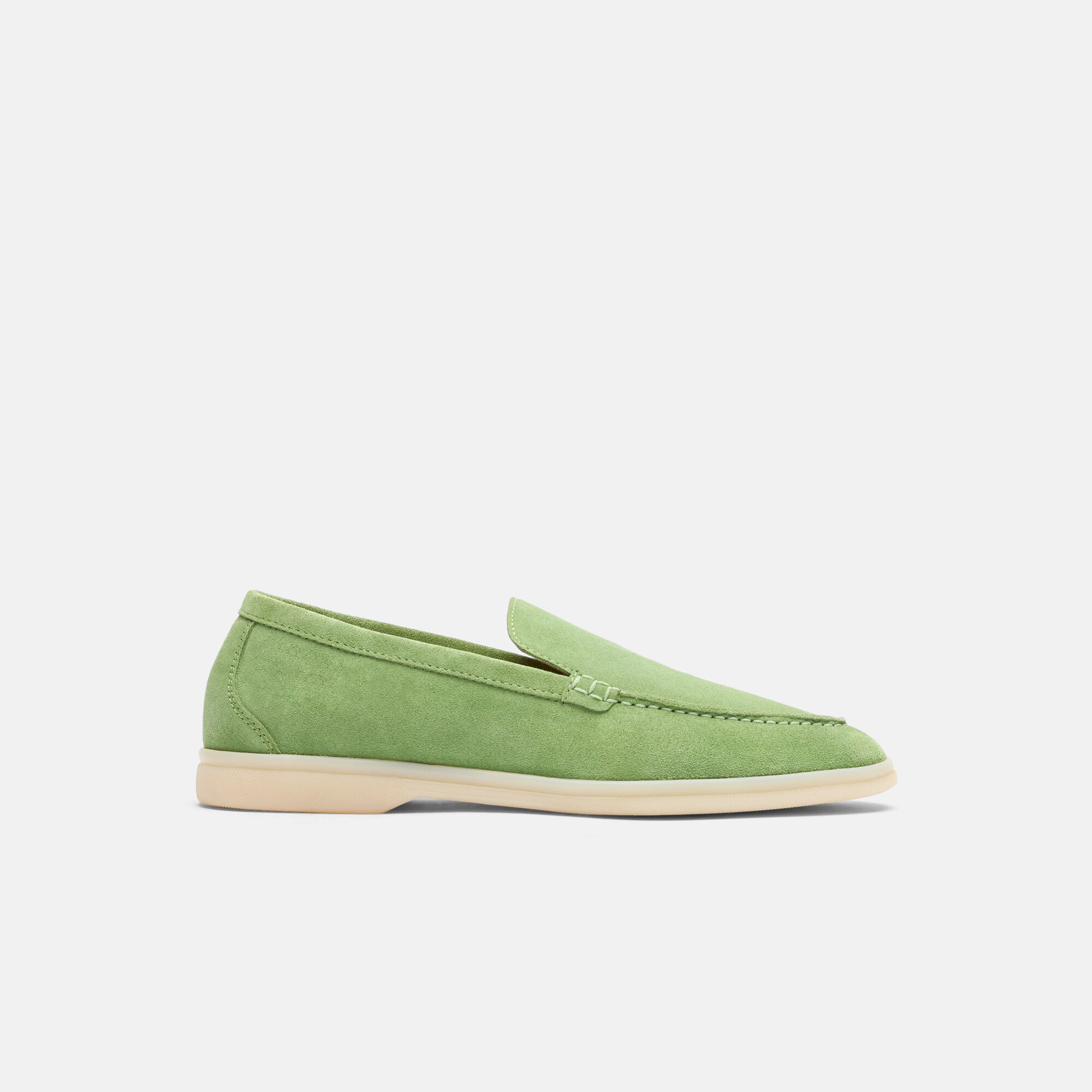 Scarosso Ludovica Light Green Suede Light Green - Suede LUDOVICALOAF